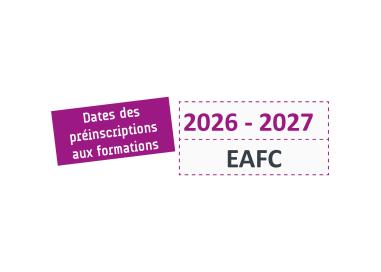 Calendrier de l'EAFC 26-27