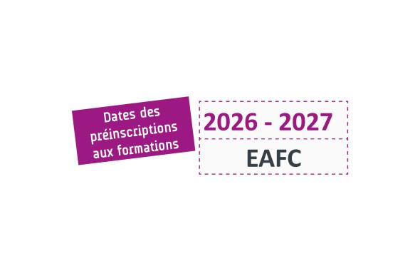 Calendrier de l'EAFC 26-27